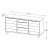 Sideboard Edge - Fischgrte braun gebeizt COPY COPY