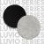 Luvio Nachttisch 26 - Silber/schwarz