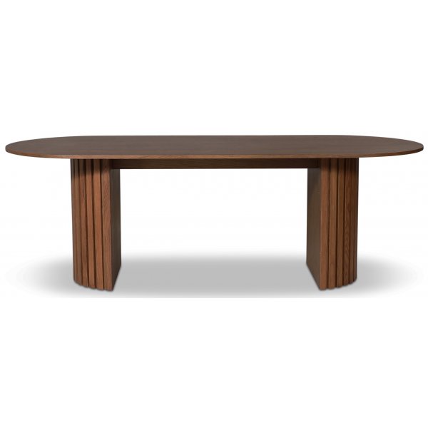 PiPi ovaler Esstisch 230 cm - Nussbaum