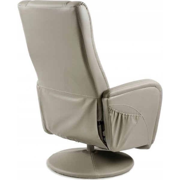 Bibi Liegesessel mit Massage - beiges PVC