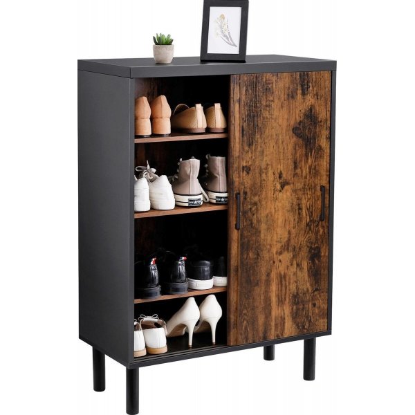 Abakan Schuhschrank - Braun/Schwarz
