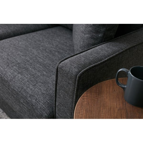 Eca 2-Sitzer-Sofa - Anthrazit