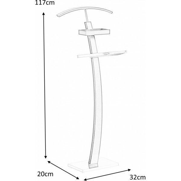 Herrendiener Ryan - Weiß Herrendiener Ryan - Weiß