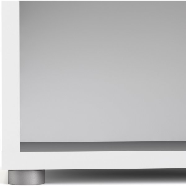 Prima Bücherregal mit 5 Fächern - Weiß Prima Bücherregal mit 5 Fächern - Weiß