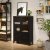 Branco Schrank 70 x 100 cm - Schwarz/Braun