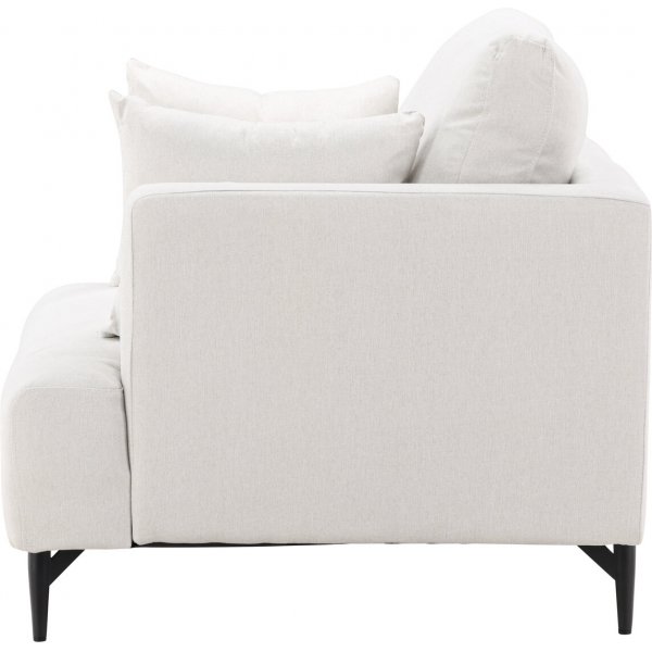 Sofia-Sessel - Beigefarbenes Leinen