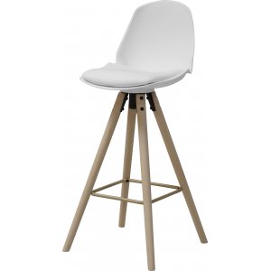 Oslo Barhocker 105 cm - Weies PU