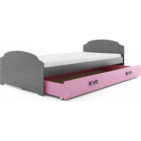 Helsingr Juniorbett 90x200 cm (wei oder grau)