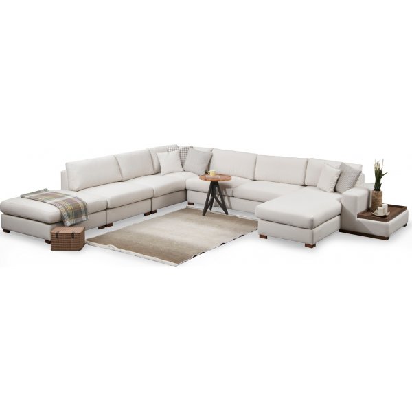Loki U-Sofa - Beige Loki U-Sofa - Beige