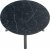 Schwindelerregender runder Esstisch mit Keramikplatte 130x130-180 cm