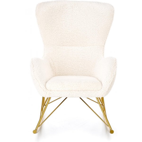 Doro Schaukelstuhl - Cremewei/Gold