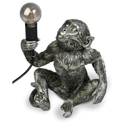 Monkey Tischlampe H23 - Silber