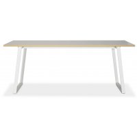 Edge Esstisch 190x90 - Weißes Hochdrucklaminat (HPL) Edge Esstisch 190x90 - Weißes Hochdrucklaminat (HPL)