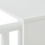 Tuvalle Schreibtisch Wei - 90 x 50 cm