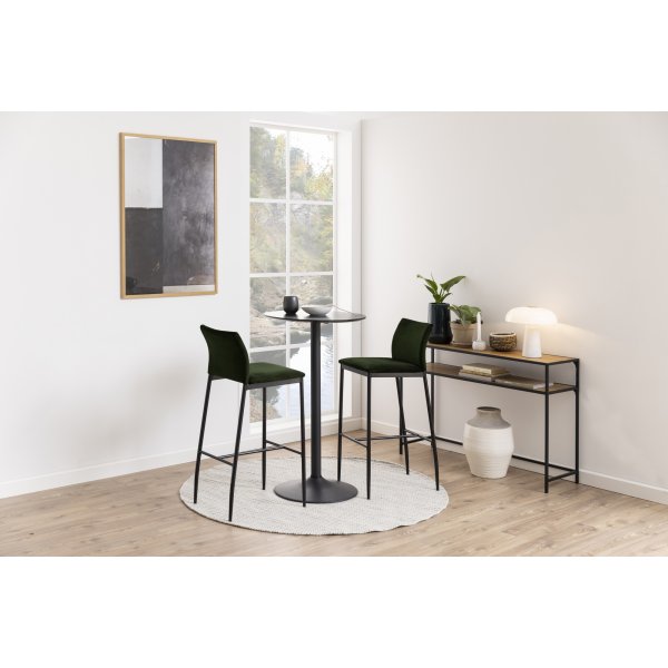 Seaford Konsolentisch 120 cm - Eiche/schwarz