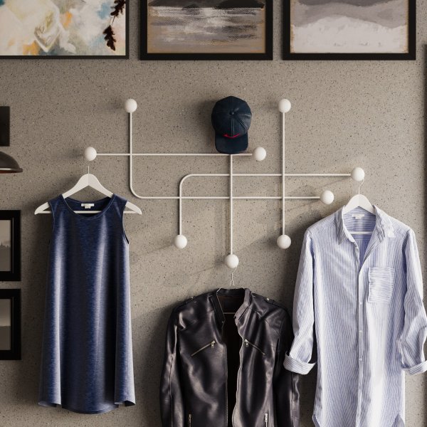 Samara Kleiderbgel - Wei