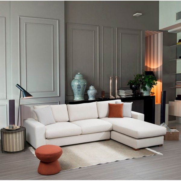 Langes Diwansofa - Beige