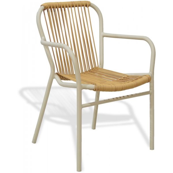 Sessel Motala - Rattan natur/wei�