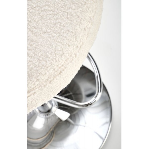 Pelican Barhocker 109 - Creme/Walnuss Pelican Barhocker 109 - Creme/Walnuss