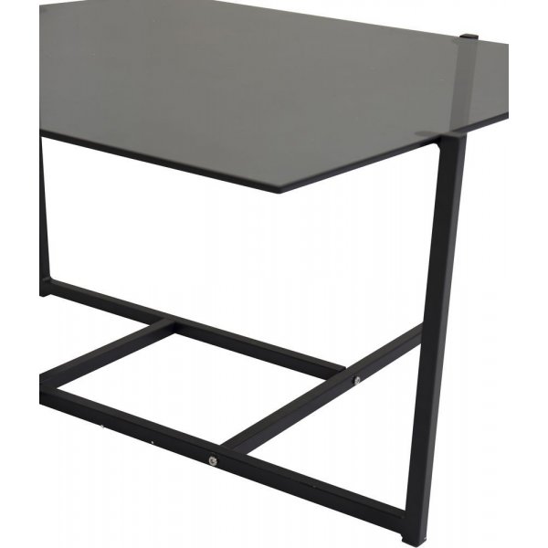 Couchtisch Bivo - Schwarz / Glas Couchtisch Bivo - Schwarz / Glas