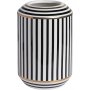 Disa Vase hoch - Schwarz/Wei