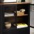 Branco Schrank 70 x 100 cm - Schwarz/Braun