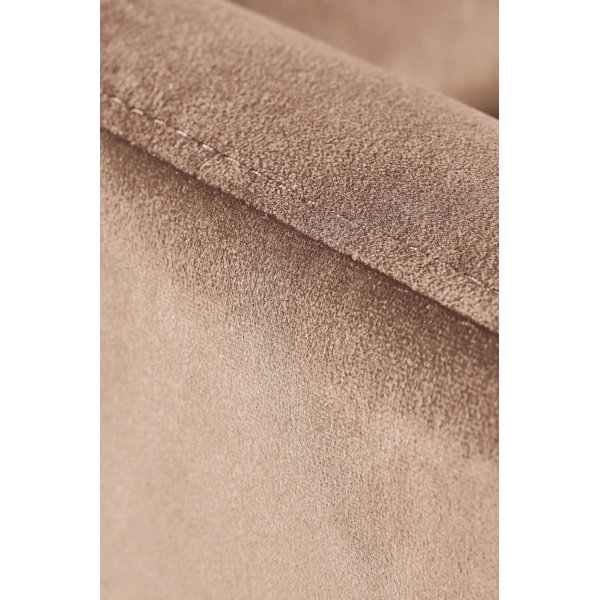 Gunvor Liegesessel aus beigem Samt Gunvor Liegesessel aus beigem Samt