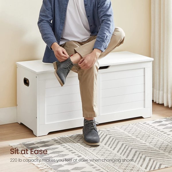 Todd Aufbewahrungstruhe - Weiß Todd Aufbewahrungstruhe - Weiß