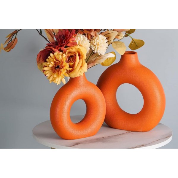 Buco Vase - Orange Buco Vase - Orange