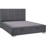 Maison 160x200 cm grauer Bettrahmen mit Stauraum im Bett