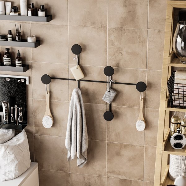 Kleiderbügel für Damen - Schwarz Kleiderbügel für Damen - Schwarz