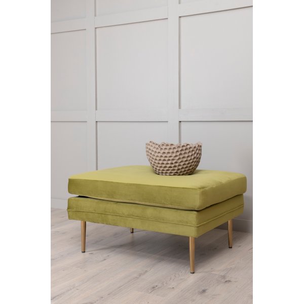 Savanna Hocker - Grüner Samt Savanna Hocker - Grüner Samt