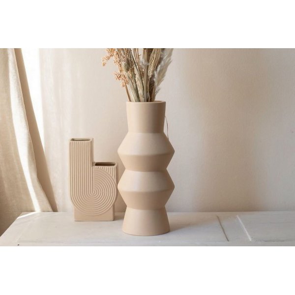 Rolo Vase - Creme Rolo Vase - Creme