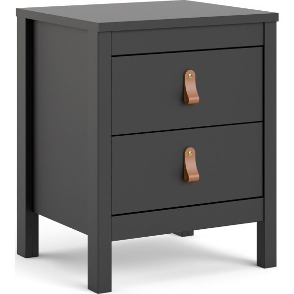 Nachttisch Madrid - Schwarz