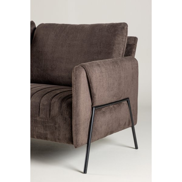 Indigo 2-Sitzer-Sofa - Braun Indigo 2-Sitzer-Sofa - Braun