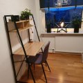 Kundenbild Schreibtisch Perlie - Sonoma Eiche/schwarz