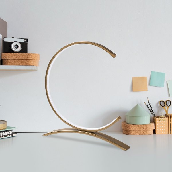 Luno Tischlampe - Gold