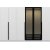 Cikani Kleiderschrank mit Spiegeltr 225x52x210 cm - Wei