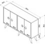 Eagle-Sideboard - Wei