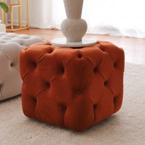 Colchester Pouf - Zimt