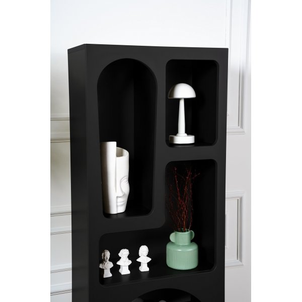 Venus B�cherregal - Schwarz