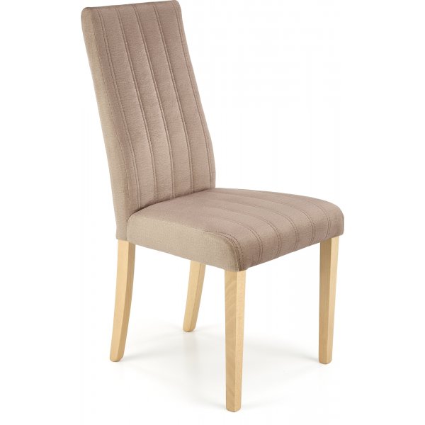 Heather Esszimmerstuhl - Beiger Samt/Buche