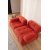 Doblo 2-Sitzer-Sofa aus Cordstoff - Orange