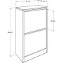 Shock 2 Schuhschrank - Gelb
