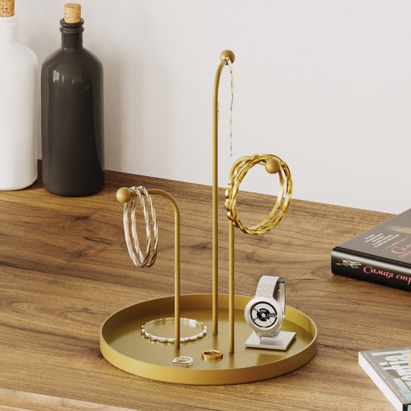 Leros Dekoteller - Gold Leros Dekoteller - Gold