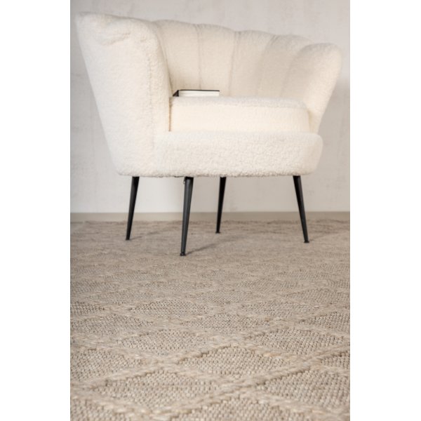 Wollteppich Cirrus - Beige Wollteppich Cirrus - Beige