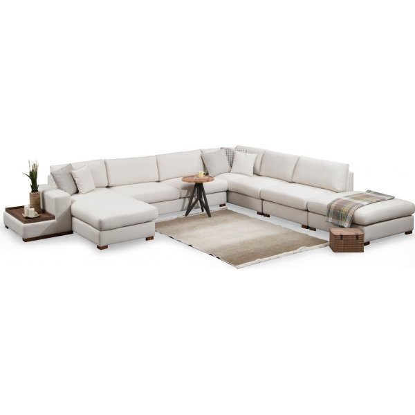 Loki U-Sofa - Beige Loki U-Sofa - Beige