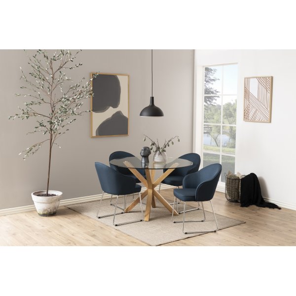 Heaven Esstisch Ø119 cm - Eiche Heaven Esstisch Ø119 cm - Eiche