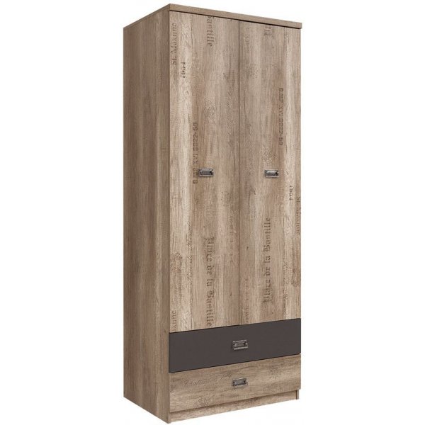 Wash Garderobe - Eiche