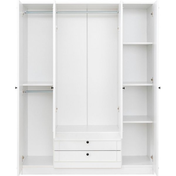 Lia Kleiderschrank 140 x 52 x 210 cm - Wei